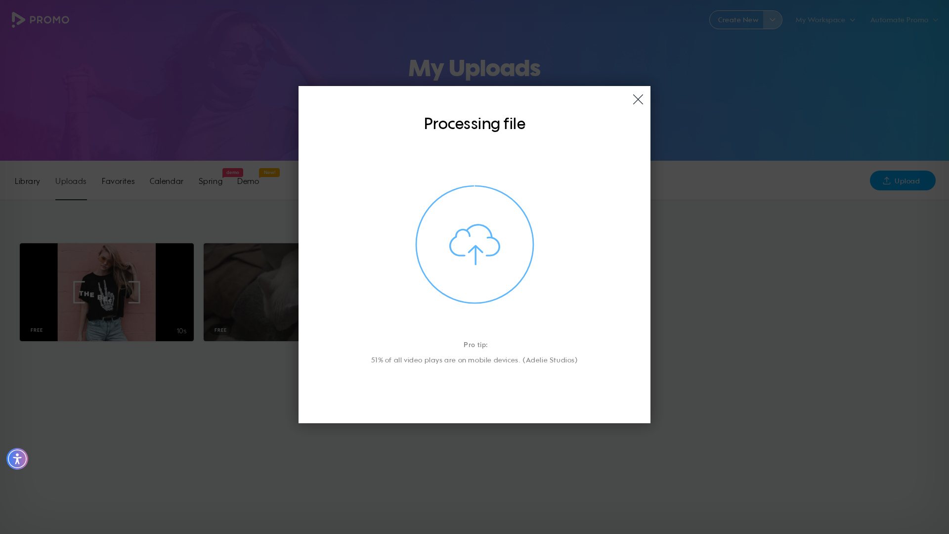 Test failure screenshot